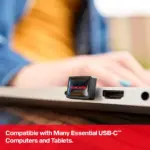 ⁦وحدة الذاكرة الفلاشية SanDisk Ultra Fit USB-C بسعة 128 جيجابايت⁩ - الصورة ⁦4⁩