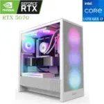 NZXT H SERIES GAMING PC| Intel I7 14th Gen  | Rtx 5070 12gb | 32gb Ram | 2tb Ssd