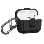 ⁦حافظة Skinarma Mecha Ce لأجهزة AirPods 4 - أسود⁩ - الصورة ⁦3⁩