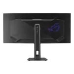 ⁦شاشة ألعاب أسوس روج ستريكس (Asus ROG Strix XG34WCDMTG) قياس 34 بوصة، تردد 240 هرتز، دقة WQHD، منفذ HDMI 2.1، زمن استجابة 0.03 مللي ثانية، شاشة QD-OLED منحنية - لون أسود.⁩ - الصورة ⁦5⁩