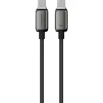سلسلة Powerology Zinco: كابل USB-C إلى USB-C - رمادي داكن