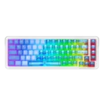 Redragon NOVA K709 HE Rapid Trigger Gaming Keyboard (Transparent Blue Keycaps) - Image 2