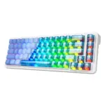 Redragon NOVA K709 HE Rapid Trigger Gaming Keyboard (Transparent Blue Keycaps)
