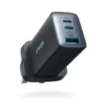 شاحن Anker PowerPort III Pod ثلاثي المنافذ بقدرة 65 واط - أسود A2667K14