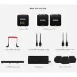 RODE Wireless GO (Gen 3) 2-Person Compact Digital Wireless Microphone System/Recorder (2.4 GHz, Black) - Image 3