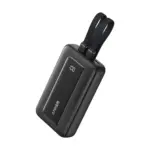 Anker Zolo Power Bank (10K,35W,Built-In Dual USB-C Cables) - Black