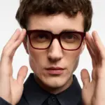 ⁦نظارة Barner Holly للحماية من الضوء الأزرق - لون Cherry Lacquer لامع⁩ - الصورة ⁦2⁩