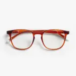 Barner Dalston Glossy Blue light Screen Glasses - Intense Rust