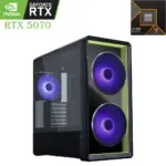 جهاز كمبيوتر جيمنج LIAN LI LANCOOL – معالج AMD Ryzen 7 9700X، كارت شاشة RTX 5070 OC 12GB، رام 32GB، هارد 1TB SSD