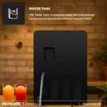 Porodo Lifestyle Sphere Ice Machine - Black - Image 3