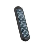 ⁦Porodo Miko Mini Keyboard 6-Axis Gyro Sensor - Black⁩ - الصورة ⁦3⁩
