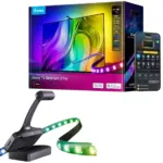Govee TV Backlight 3 Pro 75-85 inch – HDR Triple-Camera RGBWWIC LED Strip with Matter