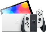 Nintendo Switch (OLED Model) New 2021 - White ( Open Box ) - Image 2