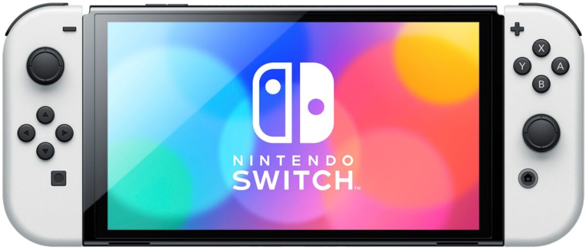 Nintendo Switch (OLED Model) New 2021 - White ( Open Box ) - Image 3
