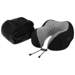 Porodo Lifestyle Travel Comfort Duo 2 In1 Travel Pillow And Blanket - Black