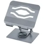 Porodo Zelo 360° Rotatable Tablet Holder with Silicone Grips - Gray