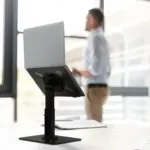 Porodo Multi-Angle Dock Laptop & Tablet Stand - Black - Image 5