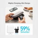 Anker Zolo Charger 30W, PD 3.0 With USB-C to USB-C Cable - Black B2698K11 - Image 3
