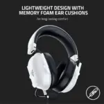 ⁦Razer Blackshark V2 X (مرخصة من Xbox) - سماعة رأس للألعاب - أبيض⁩ - الصورة ⁦3⁩