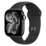 Apple Watch Series 11 (46mm) - Jet Black Aluminum Case - Gps (S/M) Black