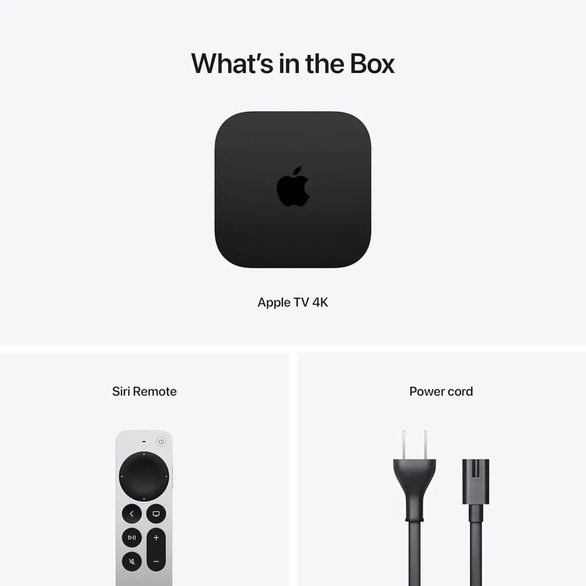 Apple TV 4k WiFi+ethernet with 128gb storage(3rd gen)-2PIN - Image 2