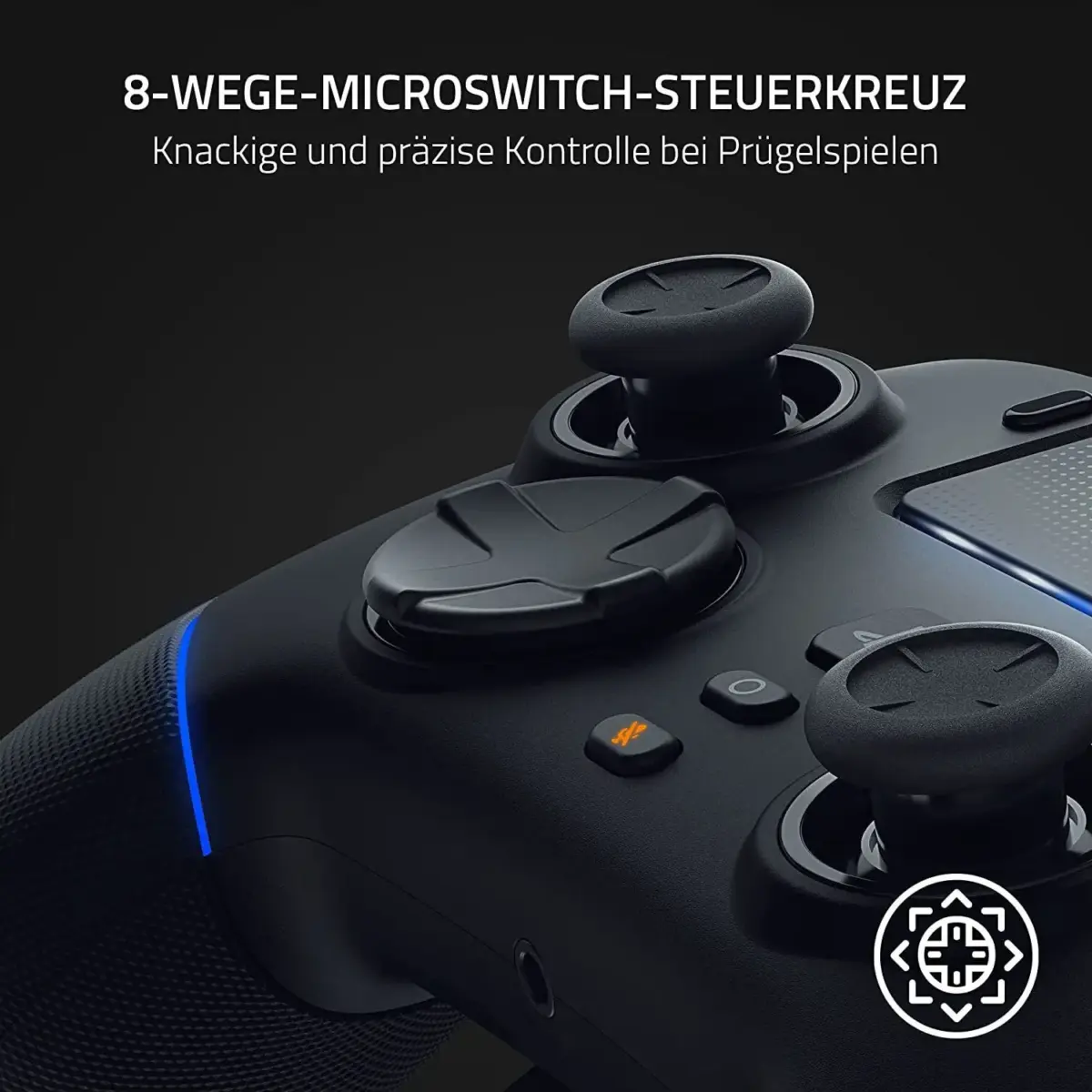 Razer wolverine pro wireless pro gaming controller for ps5 - black - Image 2