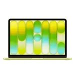 Apple MacBook Neo 13-inch Laptop – A18 Pro Chip, 6-Core CPU, 5-Core GPU, 8GB RAM, 512GB SSD, English/Arabic Keyboard - Citrus